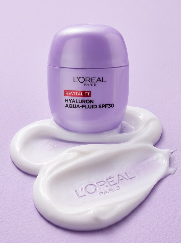 فلوئید آبرسان هیالورونیک اسید لورآل Revitalift SPF30 | L'Oréal Hyaluron Aqua-Fluid